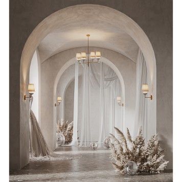 Бра Freya Ceramics FR2029WL-01BS-1