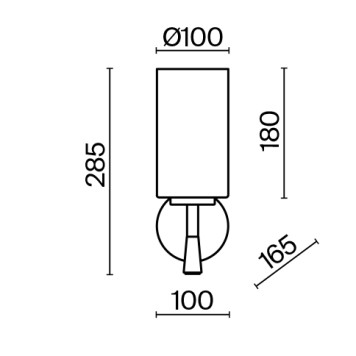 Бра Freya Chic FR2031WL-01BS-10