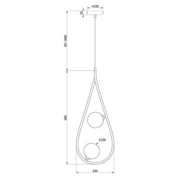 Люстра Freya Perlina FR4005PL-02B-7