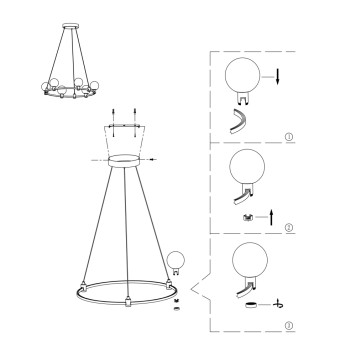 Люстра Freya Urban FR4005PL-06G1-1