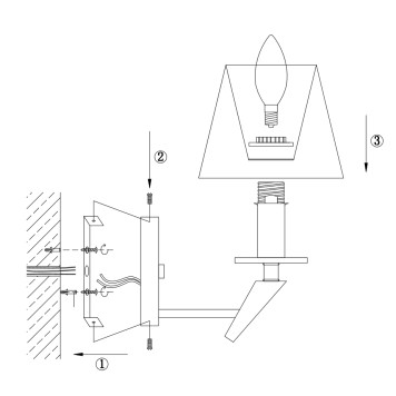 Бра Freya Una FR5031WL-01CH-1