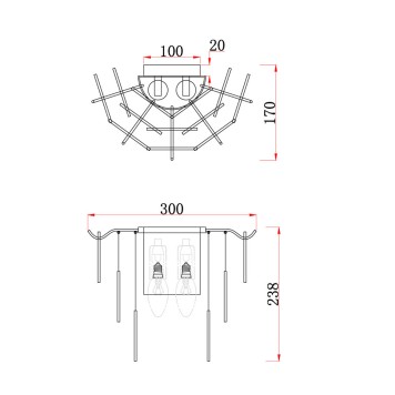 Бра Freya Porto FR5104WL-02N-1