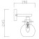 Бра Freya Circle FR5183WL-01G