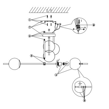 Светильник потолочный Freya Damask FR5205PL-08BS-2