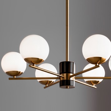 Светильник потолочный Freya Marble FR5230PL-06BS-5