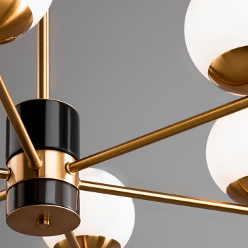 Светильник потолочный Freya Marble FR5230PL-06BS-8