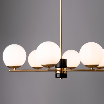 Светильник потолочный Freya Marble FR5230PL-08BS-4