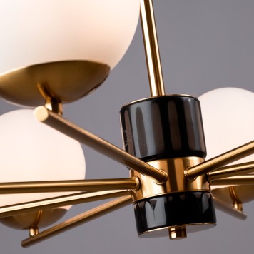 Светильник потолочный Freya Marble FR5230PL-08BS-7