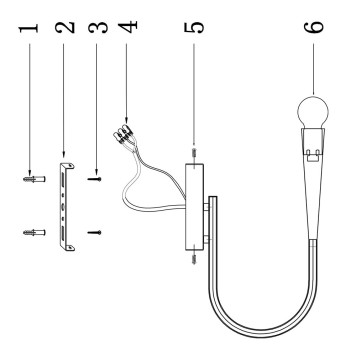 Бра Freya Branches FR5253WL-02N-6