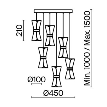 Люстра Freya Dress FR5438PL-L37G-7