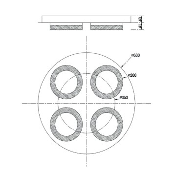 Светильник потолочный Freya Caprice FR6001CL-L44CH-2