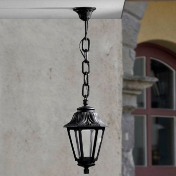 Уличный потолочный светильник Fumagalli Sichem/Anna E22.120.000.AXF1R-1