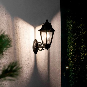 Уличный настенный светильник Fumagalli Bisso/Anna E22.131.000.AXF1R-1