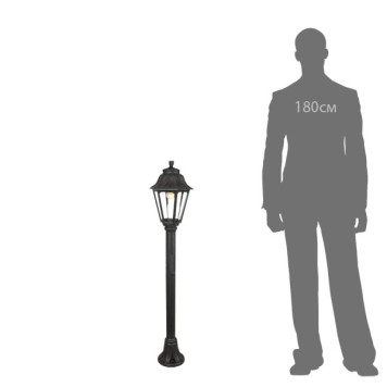 Уличный фонарь Fumagalli Mizarr/Anna E22.151.000.AXE27-3