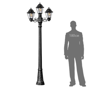 Уличный фонарь Fumagalli Gigi Bisso/Anna E22.156.S21.AXE27-5