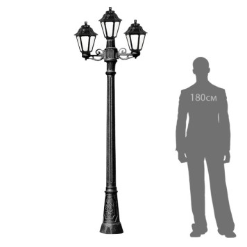 Уличный фонарь Fumagalli Gigi Bisso/Anna E22.156.S21.AYE27-5