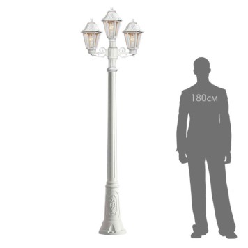 Уличный фонарь Fumagalli Gigi Bisso/Anna E22.156.S21.WXE27-5