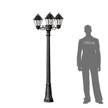 Уличный фонарь Fumagalli Gigi Bisso/Anna E22.156.S30.AXE27-5