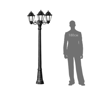 Уличный фонарь Fumagalli Gigi Bisso/Anna E22.156.S30.AYE27-5