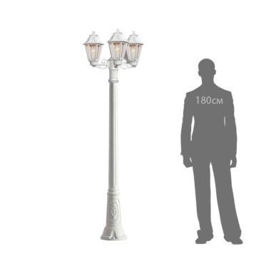 Уличный фонарь Fumagalli Gigi Bisso/Anna E22.156.S30.WXE27-5