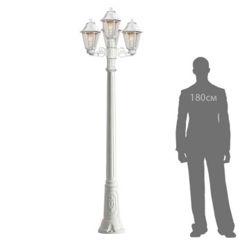 Уличный фонарь Fumagalli Gigi Bisso/Anna E22.156.S31.WXE27-5