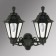Уличный настенный светильник Fumagalli Porpora/Rut E26.141.000.AXE27