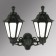 Уличный настенный светильник Fumagalli Porpora/Rut E26.141.000.AYE27