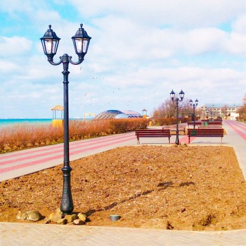 Уличный фонарь Fumagalli Nebo Ofir/Noemi 2L E35.202.R20.AXH27-1