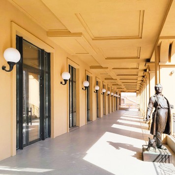 Уличный настенный светильник Fumagalli Ofir/Globe 400 G40.132.000.AYE27-2