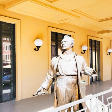 Уличный настенный светильник Fumagalli Ofir/Globe 400 G40.132.000.AYE27-4