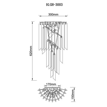 Бра Garda Decor 91GH-3003-1