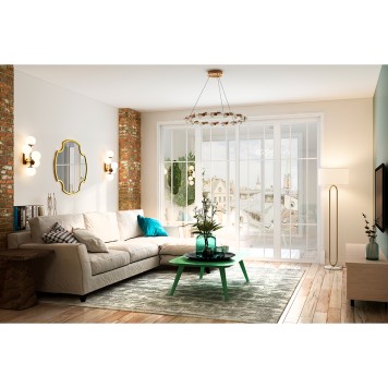 Бра Garda Decor Шары K2KM1105W-5-2