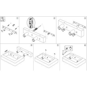 Бра Ideal Lux Brick AP2 ARGENTO-2