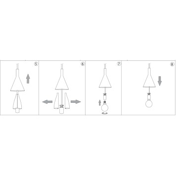 Люстра Ideal Lux Cocktail SP1 BIG BIANCO-3
