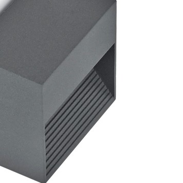 Уличный настенный светильник Ideal Lux Down AP1 ANTRACITE-1