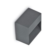 Уличный настенный светильник Ideal Lux Down AP1 ANTRACITE