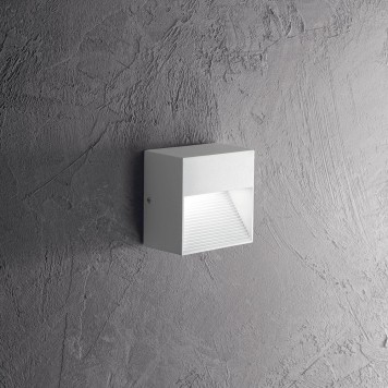 Уличный настенный светильник Ideal Lux Down AP1 Bianco-2