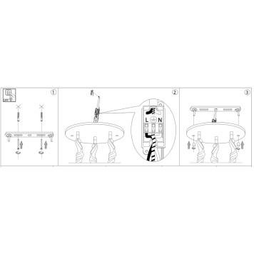 Люстра Ideal Lux Harem SP3-2