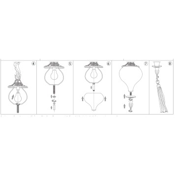 Люстра Ideal Lux Harem SP3-3