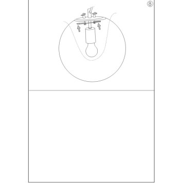 Люстра Ideal Lux Mapa FADE SP1 D30-3
