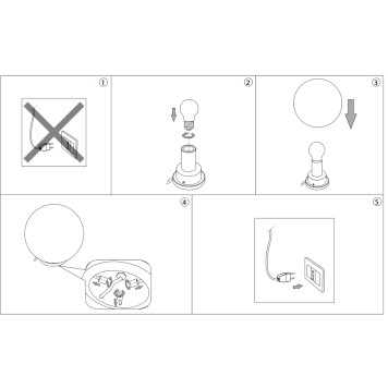 Лампа настольная Ideal Lux Mapa MAX TL1 D20-3