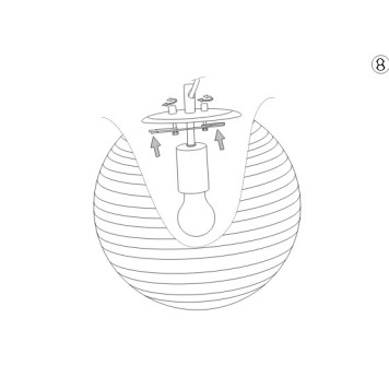Люстра Ideal Lux Mapa Riga SP1 D40-2