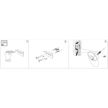Бра Ideal Lux Moris AP2 ROSSO-4