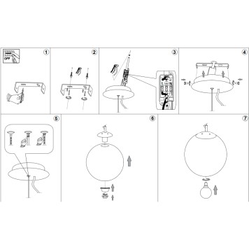Люстра Ideal Lux Nemo RAME SP1 D50-1
