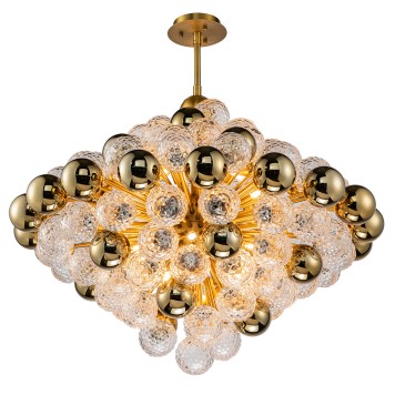 Люстра iLamp Rockfeller 100D-18 matt bronze-2