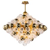 Люстра iLamp Rockfeller 100D-18 matt bronze