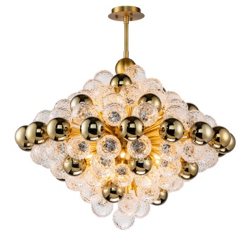 Люстра iLamp Rockfeller 100D-18 matt bronze