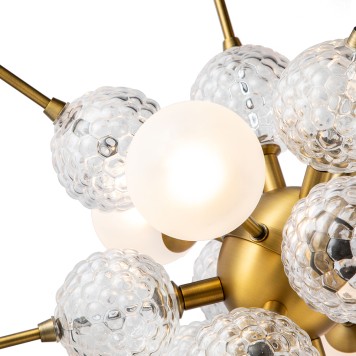 Лампа настольная iLamp Rockfeller 100T-5 matt bronze-2