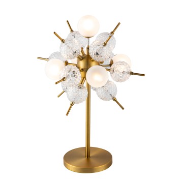 Лампа настольная iLamp Rockfeller 100T-5 matt bronze-3