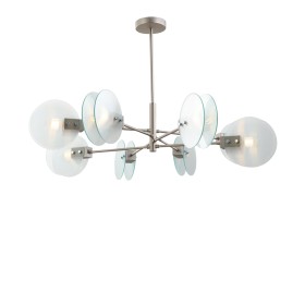 Светильник потолочный iLamp Panorama 15598-8 SN+CL